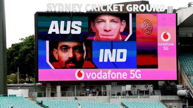 The annual New Year’s Test in Sydney is usually the biggest money spinner for the SCG but this year against India will operate at 25 per cent crowd capacity. Picture: AFP