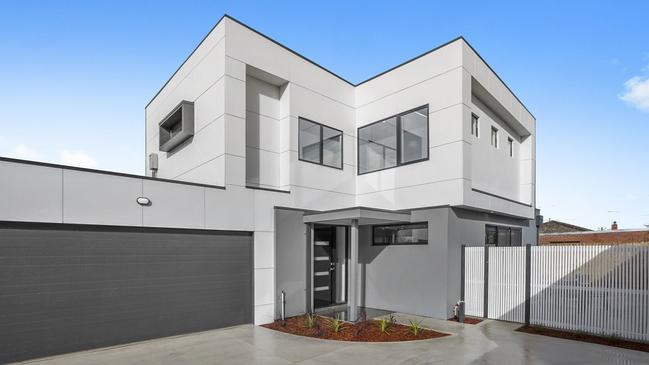 After: One of two townhouses on the block, 2/71 Marshall St, Newtown sold for $985,000 in August.