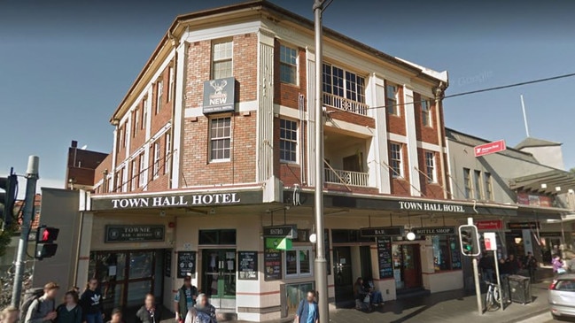 The incident happened at Town Hall Hotel Newtown, better known as The Townie, on Friday November 22. Picture: Google Maps