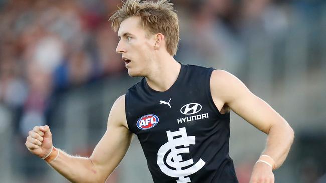 Will Setterfield is fulfilling his potential for the Blues. Picture: AFL Photos/Getty Images