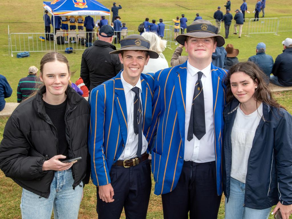 Lucia Douglas, Charlie Tomlinson, Archer Black and Lillian Kings. O'Callaghan Cup played at Downlands College. August 6th, 2022