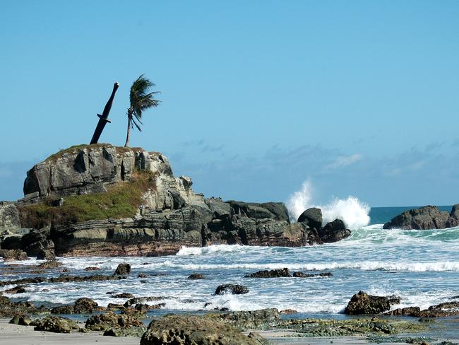 Permisan Beach — Nusa Kambangan island. Picture: NewsCorp