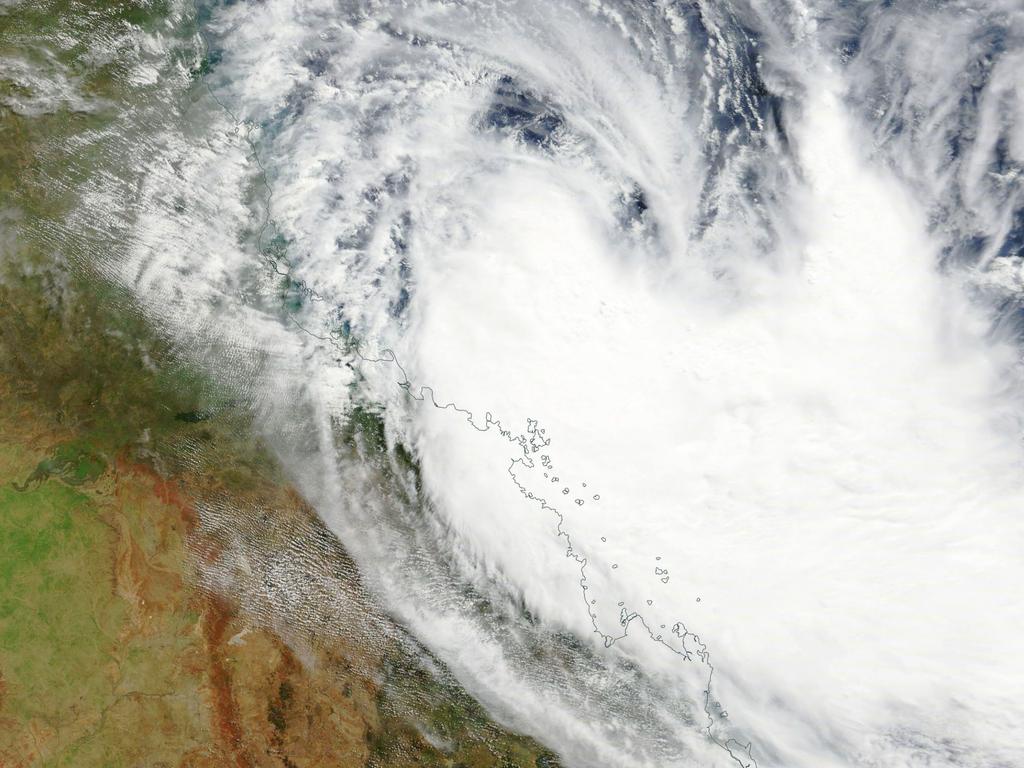 As the most violent storms on earth continue to intensify, scientists are considering adding a ‘category 6’ to the current five-category rating system. Picture: Supplied