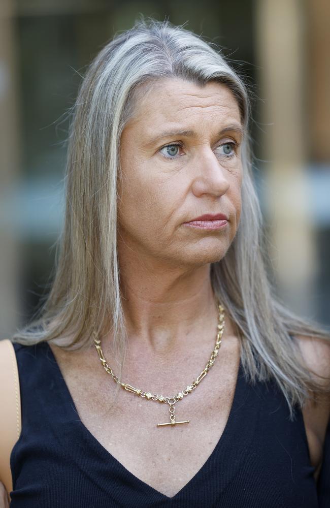 Former cop Samantha Barlow has slammed the release of a man who attacked her with a brick. Picture: NewsWire / Damian Shaw