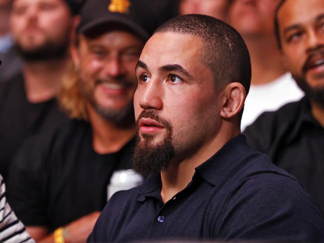 DAILY TELEGRAPH - 12/2/23  MUST CHECK WITH PIC EDITOR BEFORE PUBLISHING  -UFC 284 Volkanovski vs Makhachev for the Lightweight title from RAC Arena in Perth, WA. UFC Middleweight Rob Whittaker pictured. Picture: Sam Ruttyn