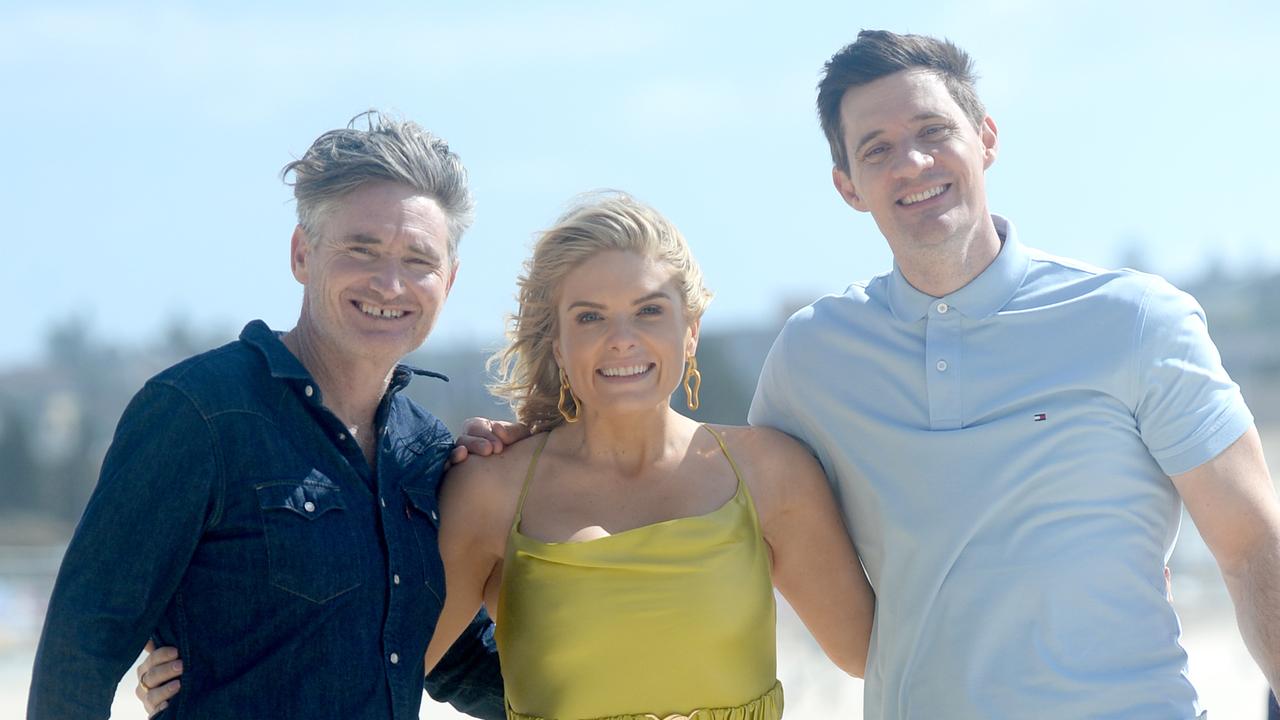 Dave Hughes, Erin Molan and Ed Kavalee lost their 2DAYFM breakfast shot in August. Picture: NCA NewsWire / Jeremy Piper