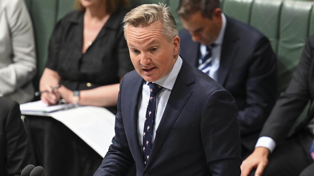 Climate Change and Energy Minister Chris Bowen is looking to introduce tough new emissions laws. Picture: NCA NewsWire / Martin Ollman