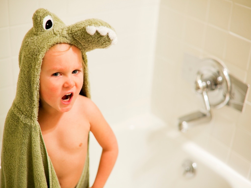 Boys hooded bath discount towel