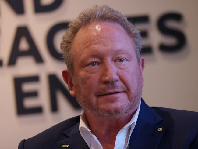 DUBAI, UNITED ARAB EMIRATES - DECEMBER 05: Australian businessman Andrew Forrest attends a panel discussion at the Ukraine pavilion on day six of the UNFCCC COP28 Climate Conference at Expo City Dubai on December 05, 2023 in Dubai, United Arab Emirates. The COP28, which is running from November 30 through December 12, is bringing together stakeholders, including international heads of state and other leaders, scientists, environmentalists, indigenous peoples representatives, activists and others to discuss and agree on the implementation of global measures towards mitigating the effects of climate change. (Photo by Sean Gallup/Getty Images)