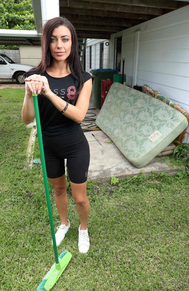 Melanie Bragg is undergoing blood tests and antibiotic treatment for melioidosis she caught in the Townsville flood clean-up. Picture: Liam Kidston