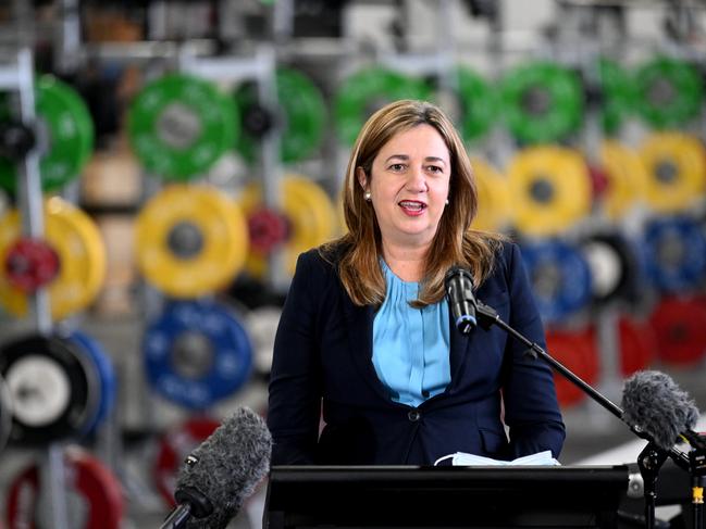 Queensland Premier Annastacia Palaszczuk. Picture: NCA NewsWire / Dan Peled