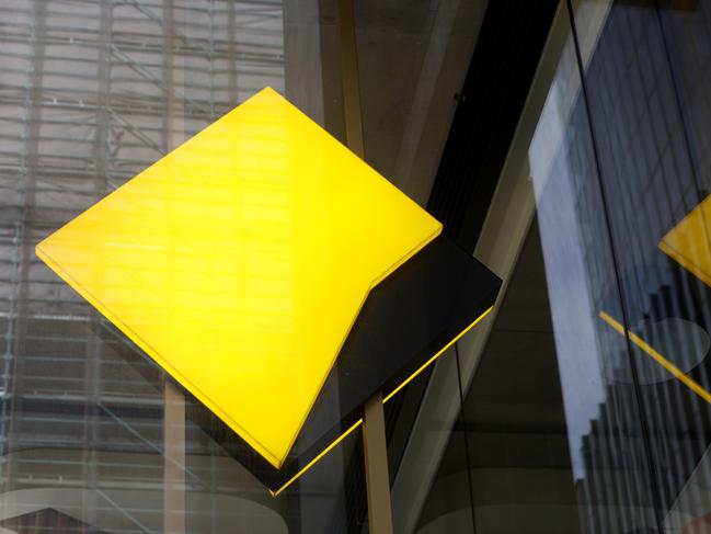 SYDNEY, AUSTRALIA - NewsWire Photos MAY 4, 2024: Commonwealth Bank signage on George Street in the Sydney CBD. Federal budget stock images.Picture: NCA NewsWire / Damian Shaw