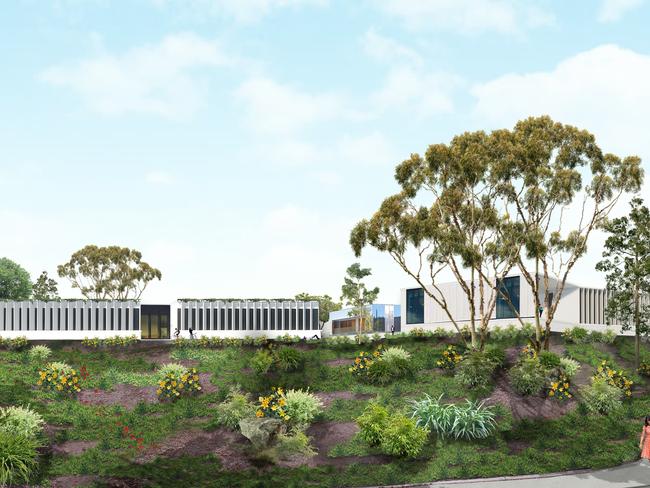 An artist’s impression of the new herbarium to be constructed as part of the Centre of Innovation in Plant Sciences.