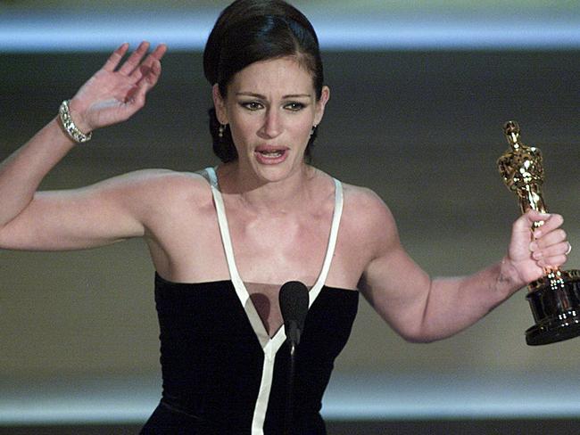 Julia Roberts talked, and talked, and talked.
