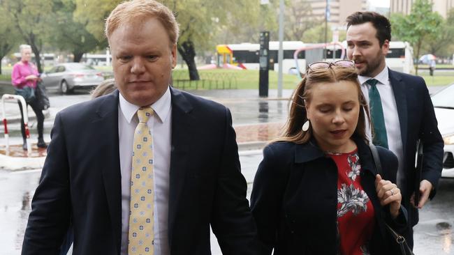 Richard Boyle departs the District Court on Monday. Picture: NewsWire/David Mariuz