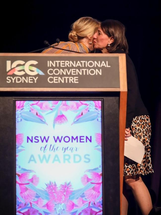 Molan and Premier Gladys Berejiklian.