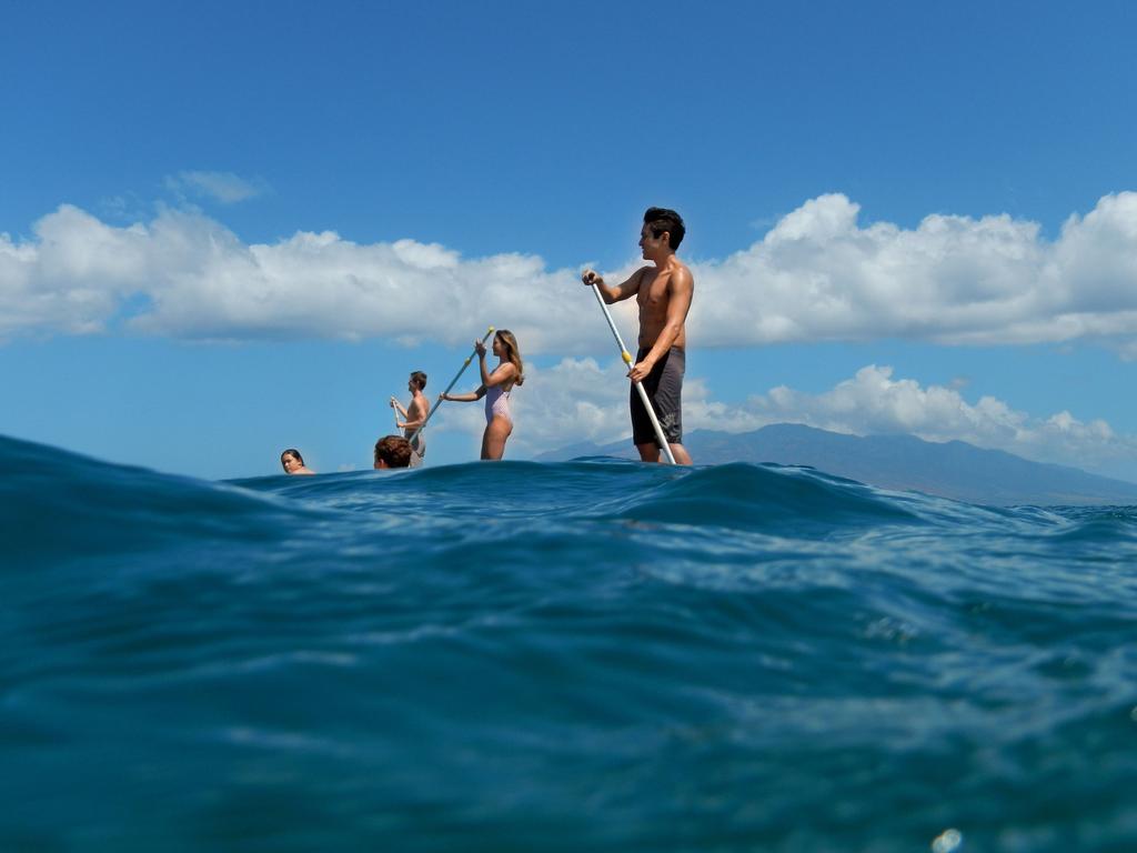 It’s easy to forget that a natural beach paradise lies just outside the walls of your resort. Picture: Grand Wailea