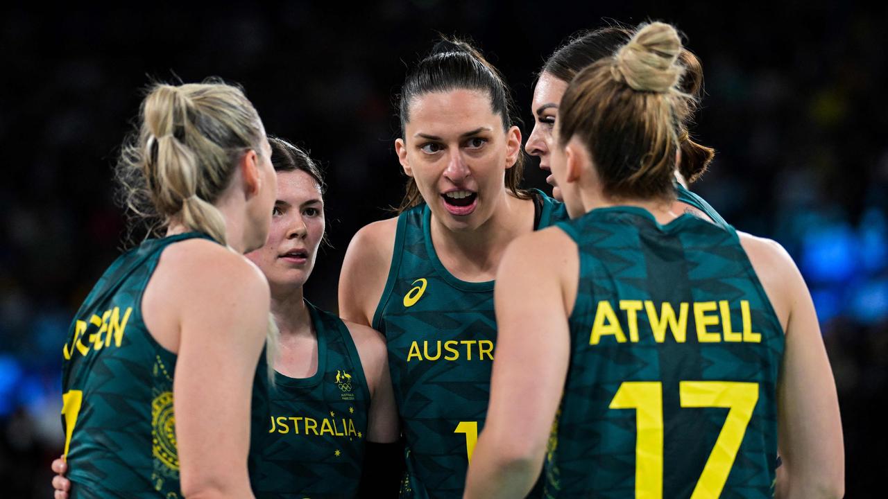 The Opals are through to the semi-finals. (Photo by Damien MEYER / AFP)