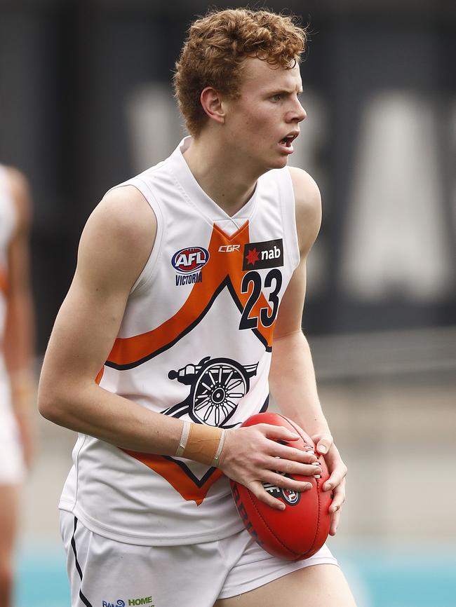 Cody Brand in action for Calder Cannons.