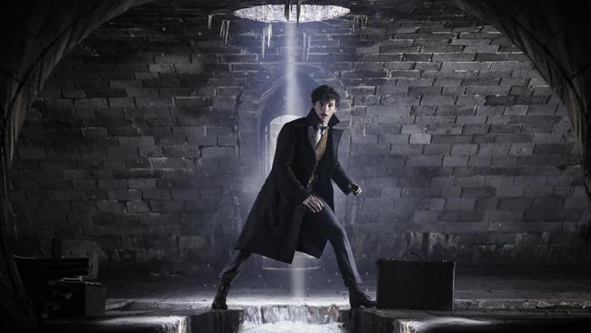 eddie Redmayne as Newt in a scene from Fantastic Beasts: The Crimes of Grindelwald. Picture: Jaap Buitendijk/Warner Bros via AP