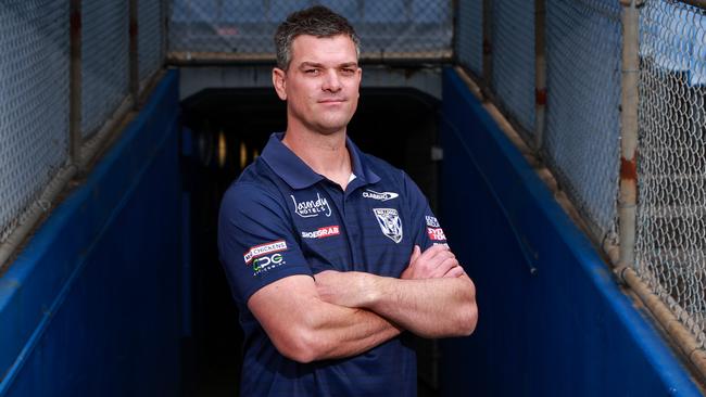 Bulldogs coach Cameron Ciraldo. Picture: Justin Lloyd.