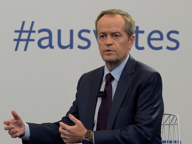 Press ‘Like’ if you want fibre, not copper, says Bill Shorten. Picture: Lukas Coch