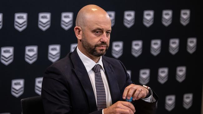 Former NRL CEO Todd Greenberg. Picture: AAP Images