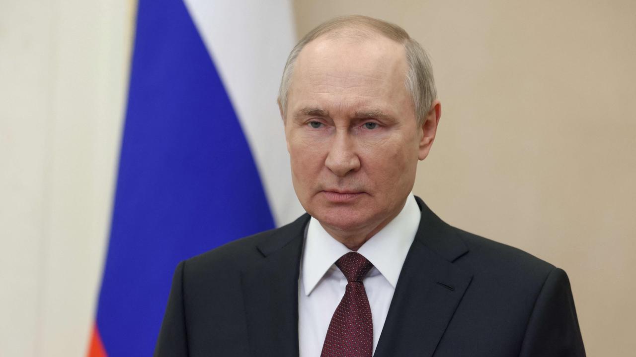 Russian President Vladimir Putin is said to be amending a bill to allow him to strip people of their passports for criticising the Ukraine war. Picture: Mikhail Metzel/Sputnik/AFP