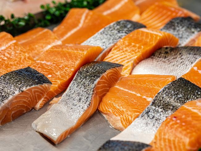 Fresh salmon fillets. Picture: istock