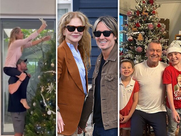 How the celebs spent Christmas