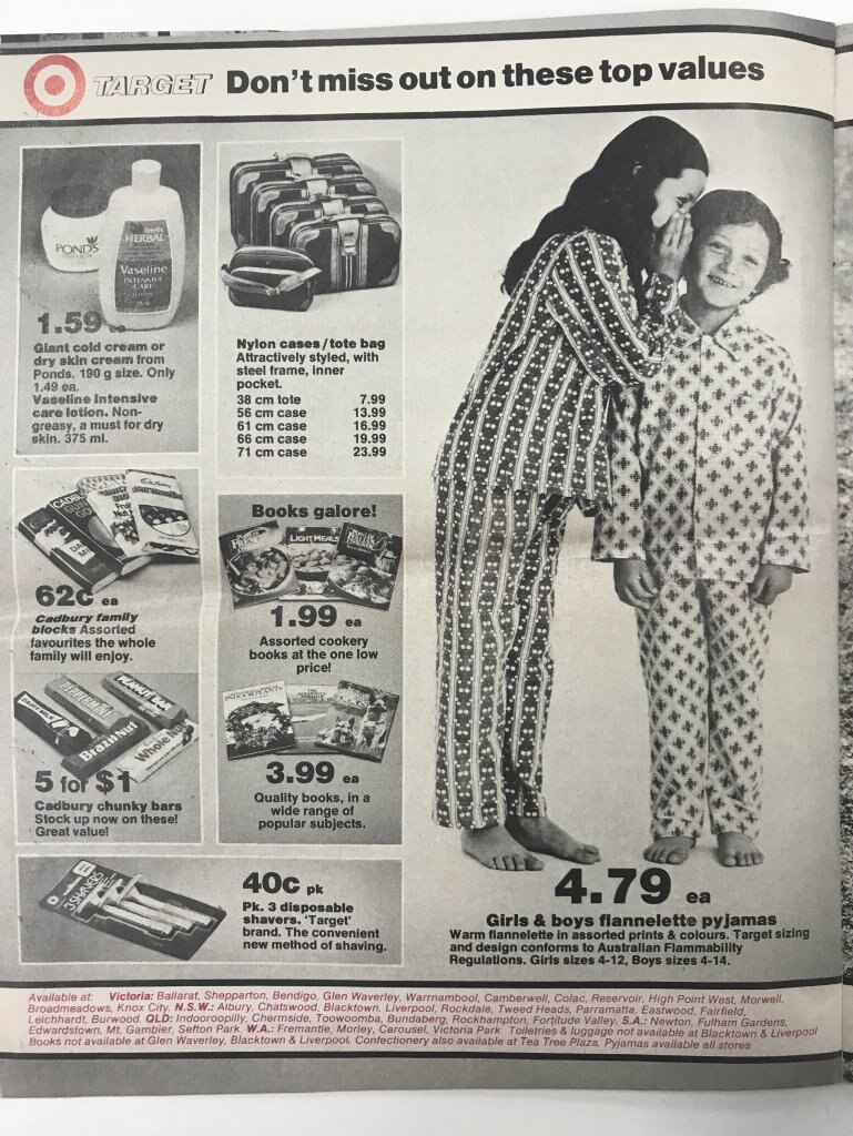 Vintage Target catalogue The Courier Mail