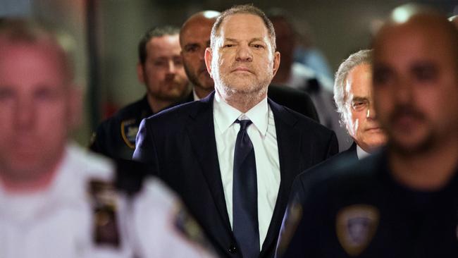 Harvey Weinstein enters Manhattan criminal court. Picture: Eduardo Munoz Alvarez / AFP