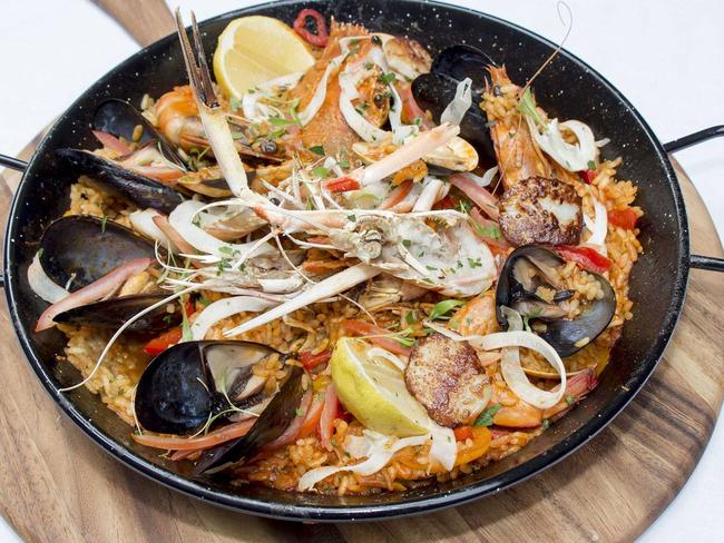 Simply Spanish paella will be on the menu.