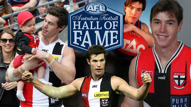 St Kilda great Lenny Hayes is a 2020 Australian Football Hall of Fame inductee.