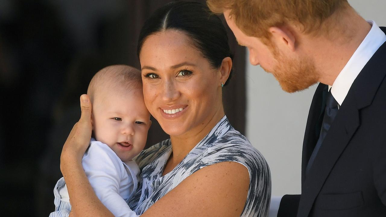 Harry, Meghan and baby Archie moved to LA in March. Picture: Getty Images.