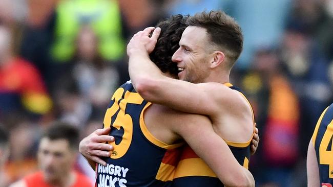 Brodie Smith had an impact on the wing again. Picture: Mark Brake/Getty Images