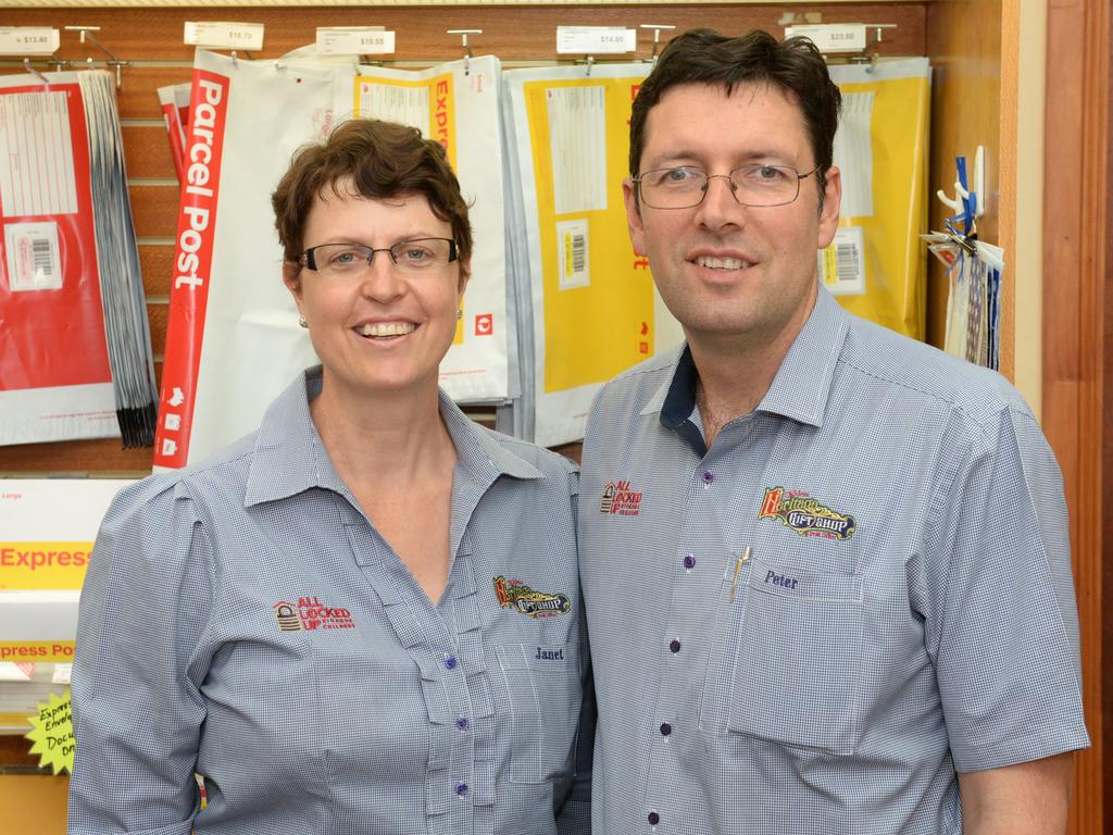 Janet and Peter Anderson have stepped down from the Childers Post Office, to run their Childers farm. Photo: Mike Knott / NewsMail