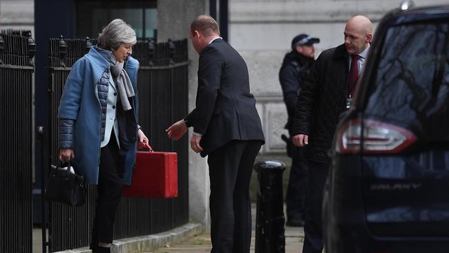 British Prime Minister Theresa May has called on MPs to break the Brexit deadlock by conducting cross-party Brexit talks. Picture: Leon Neal/Getty Images