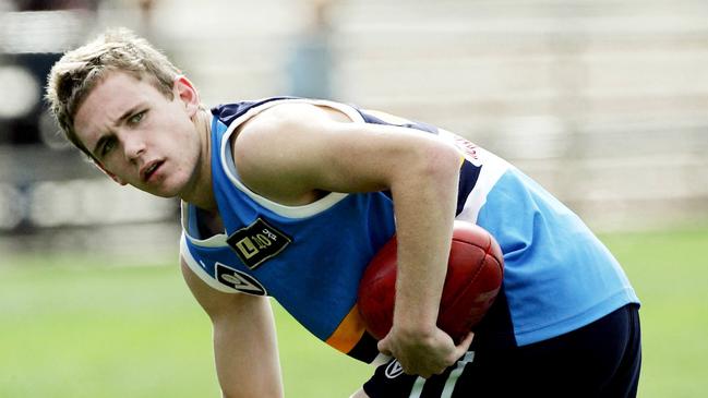 Joel Selwood in his days with the Bendigo Pioneers.