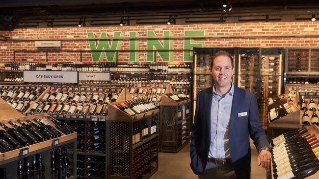 Dan Murphy’s managing director Alex Freudmann in the new-look store. Picture: Supplied