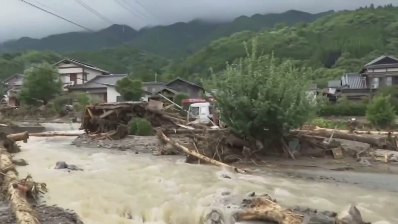 At least six dead in Japan flooding and landslides