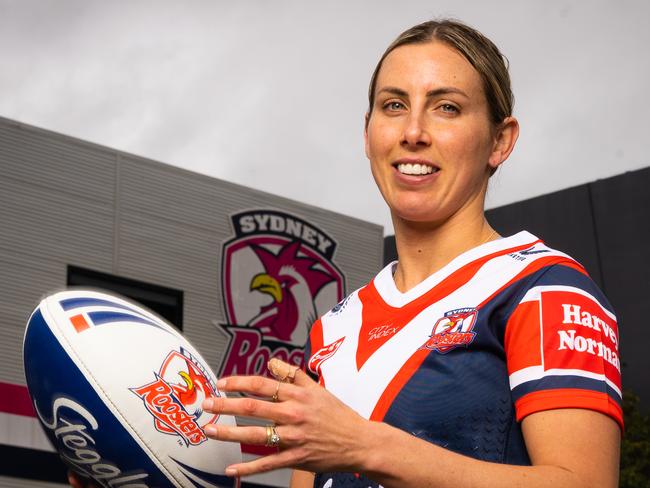 Sam Bremner will end an NRLW hiatus of almost two years when she runs out for the Sydney Roosters in the upcoming season. Credit: Supplied.