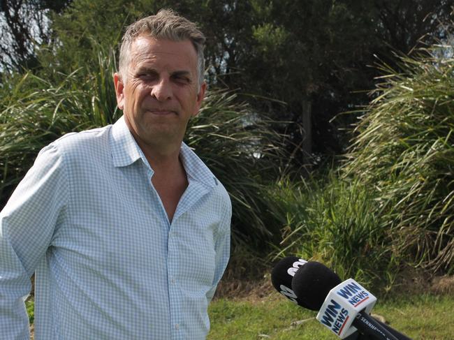 Andrew Constance conceded defeat on Monday in Shoalhaven Heads. Picture: Tom McGann
