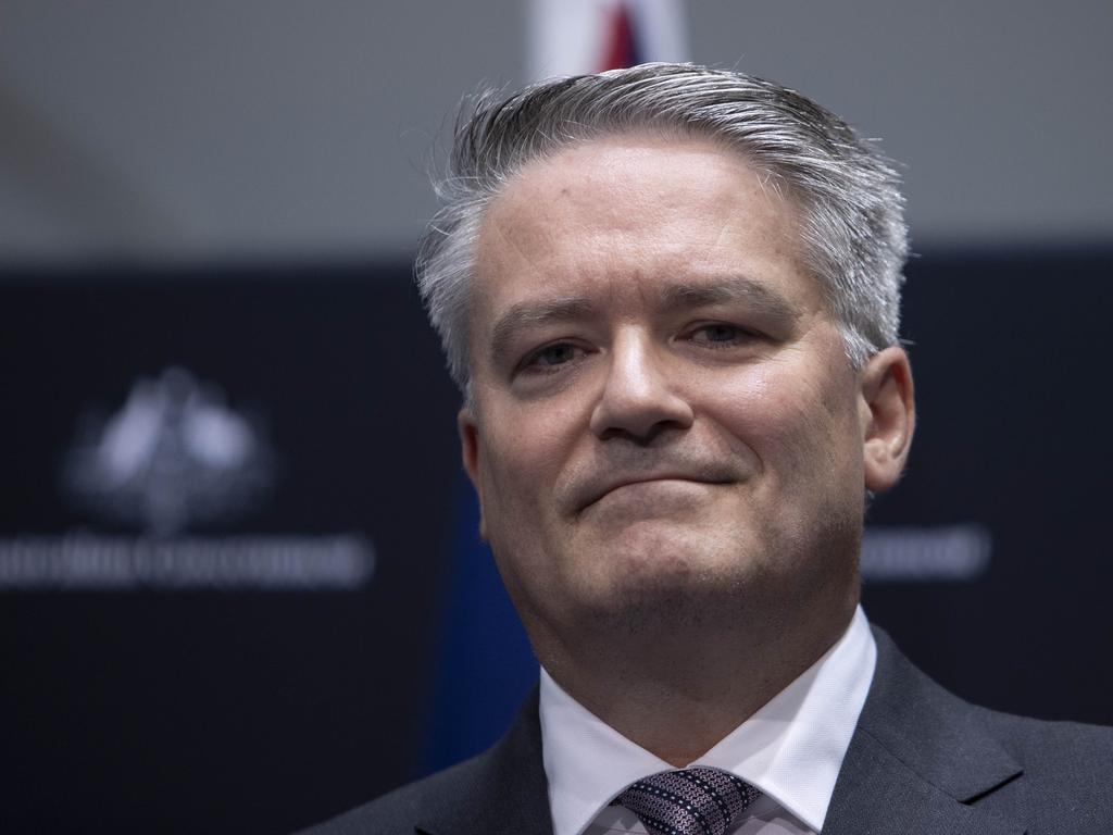 Mathias Cormann’s bid to run the OECD has been hit by criticisms of his climate record. Picture: NCA NewsWire / Gary Ramage