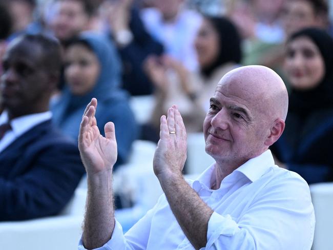 Infantino has been in Qatar for a number of days in the lead up to the World Cup. Picture: Kirill Kudryavtsev/AFP