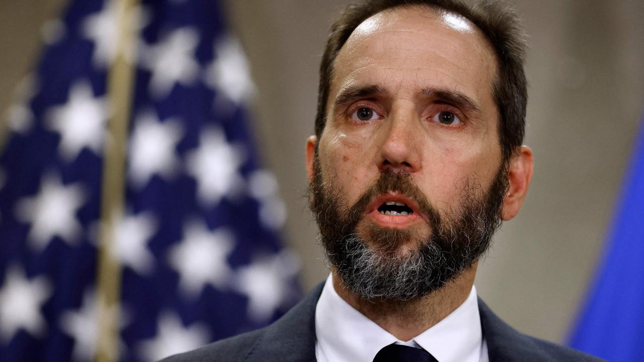 Special Counsel Jack Smith delivers remarks on the recently unsealed indictment against former President Donald Trump. (Photo by CHIP SOMODEVILLA / GETTY IMAGES NORTH AMERICA / Getty Images via AFP)