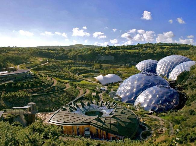 The Eden Project in Cornwall, UK