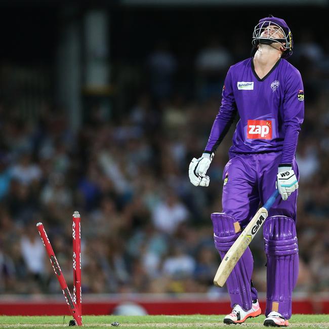 This year’s leading BBL run scorer Alex Hales wasn’t as successful in his one season with the Hurricanes. PICTURE: Nikki Davis-Jones