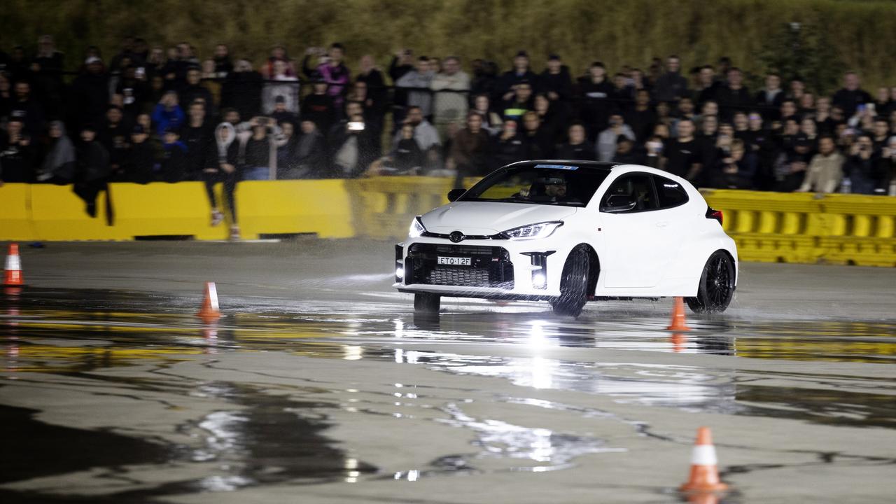 The Toyota Yaris was a hit with spectators at Beat the Blue. Photo: Celebrate Photography.