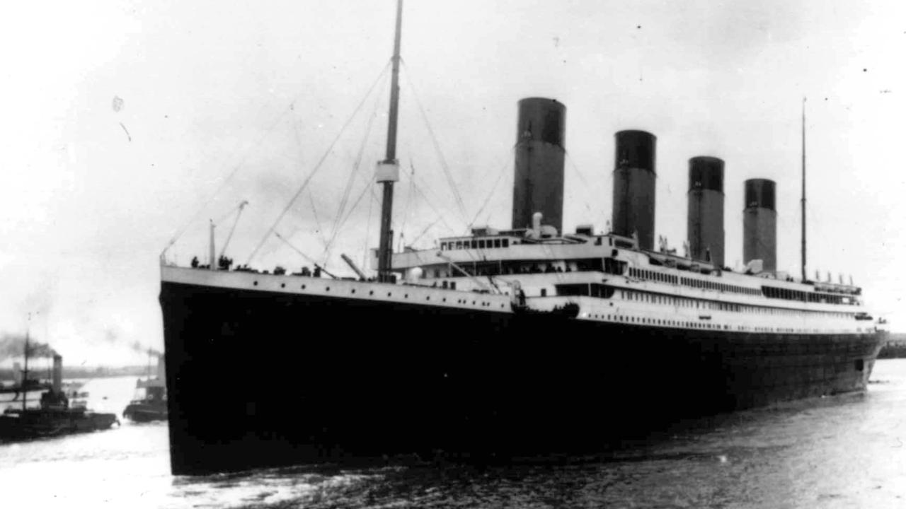 The Titanic was considered unsinkable when it set sail from Southampton, England, in April 1912.
